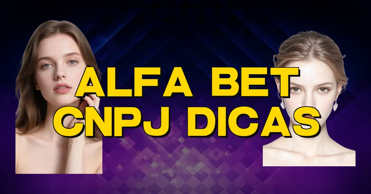 Alfa Bet Cnpj Dicas Oficial